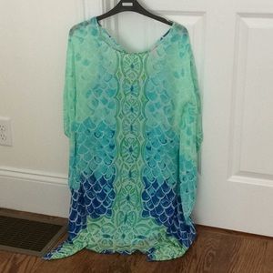 Lily Pulitzer lined Kaftan